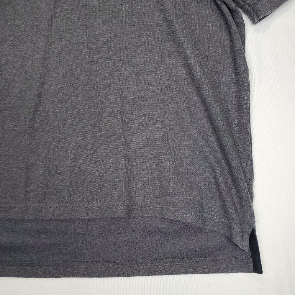 US Polo Association - Men's Charcoal Gray Short Sleeve Polo Shirt Size 2XL - Picture 4 of 16